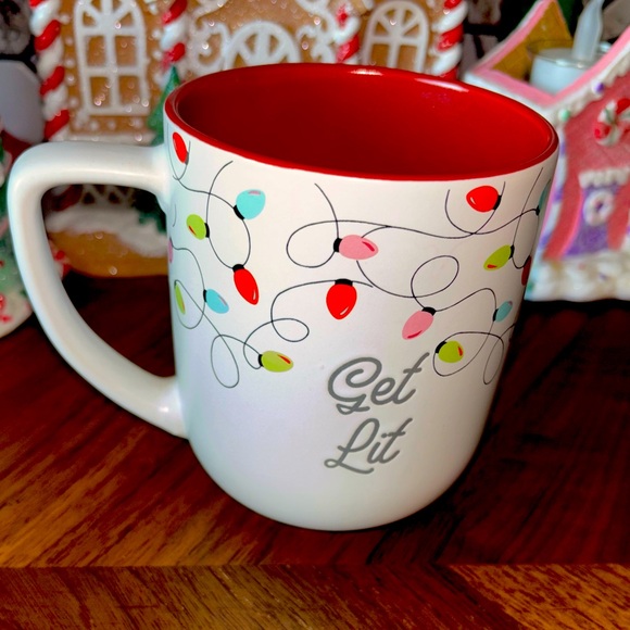Christmas “Get Lit” Coffee Mug - Picture 1 of 5